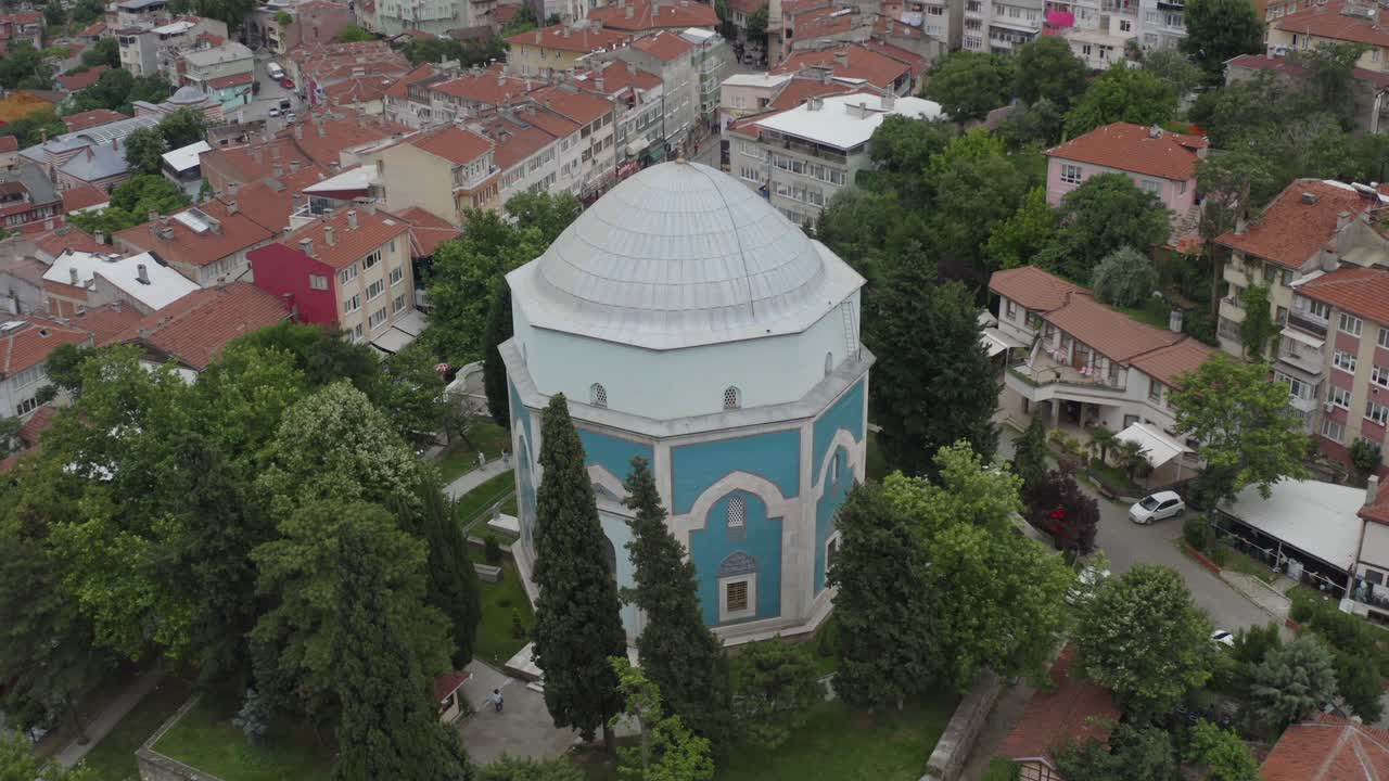 mezquita verde en bursa, turquía. construida en el siglo xiv.