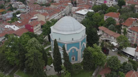 green mosque in bursa, turkey. built in 14th century.