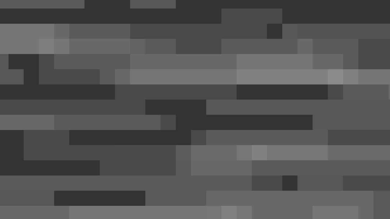 Píxeles negros degradados en 8 bits de arquitectura