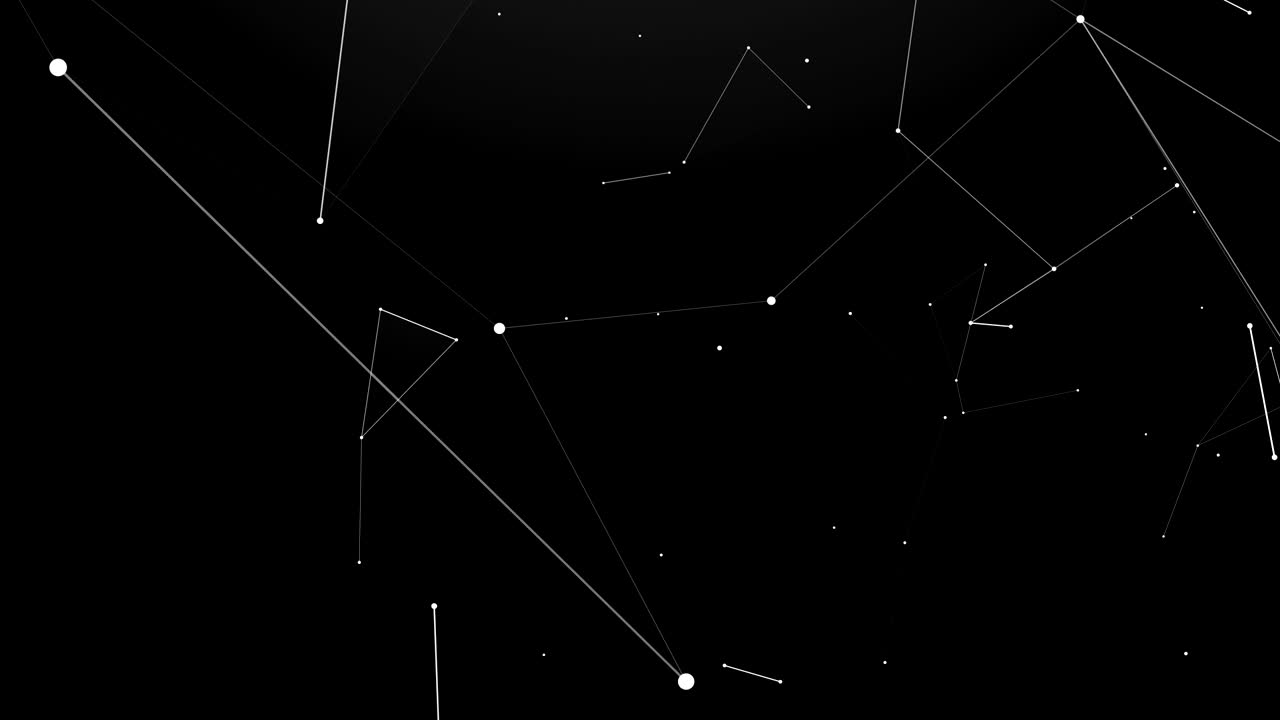 plexo blanco negro con puntos, líneas, triángulos.