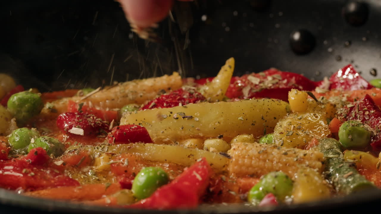 Stir-frying Vegetables