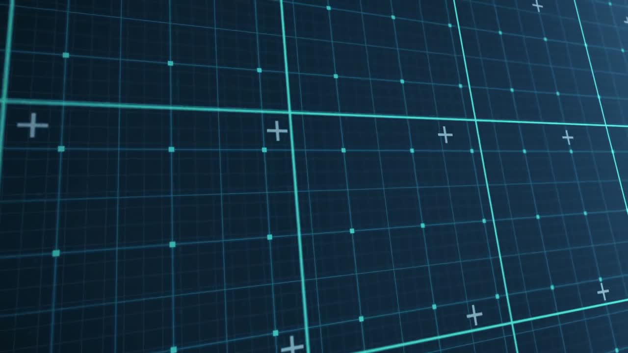 Digital animation of matrix