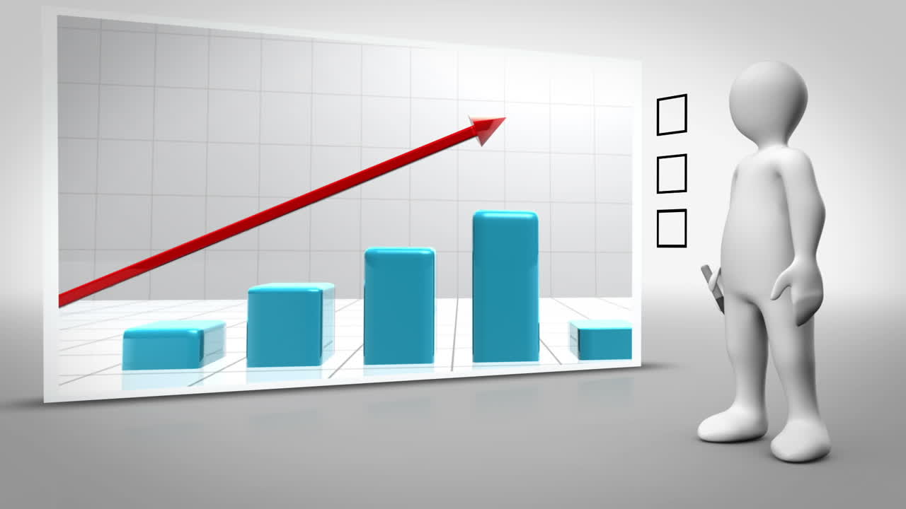 animación del gráfico en crecimiento