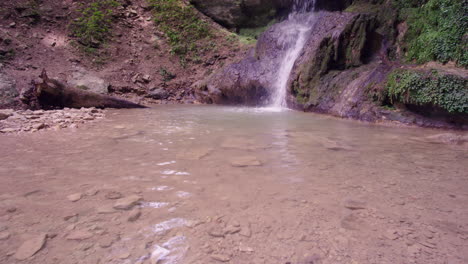 a-small-waterfall