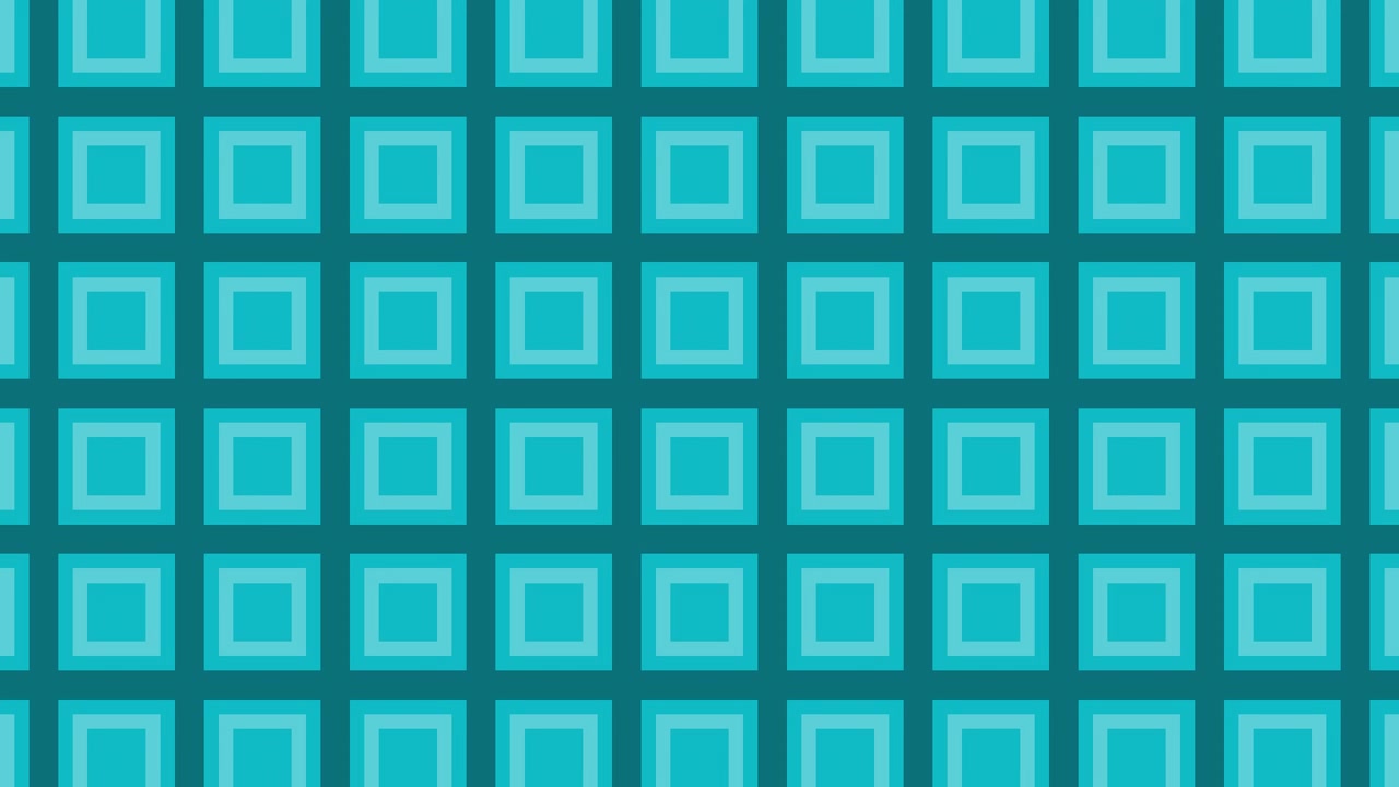 Teal Geometric Pattern