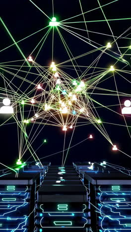 global network connectivity in a data center