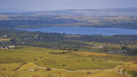 time lapse of rural agricultural nature landscape during the day in ireland