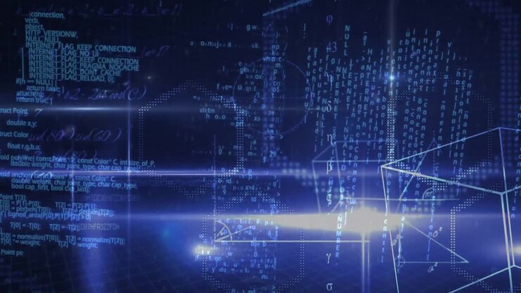 Data information against mathematical shapes