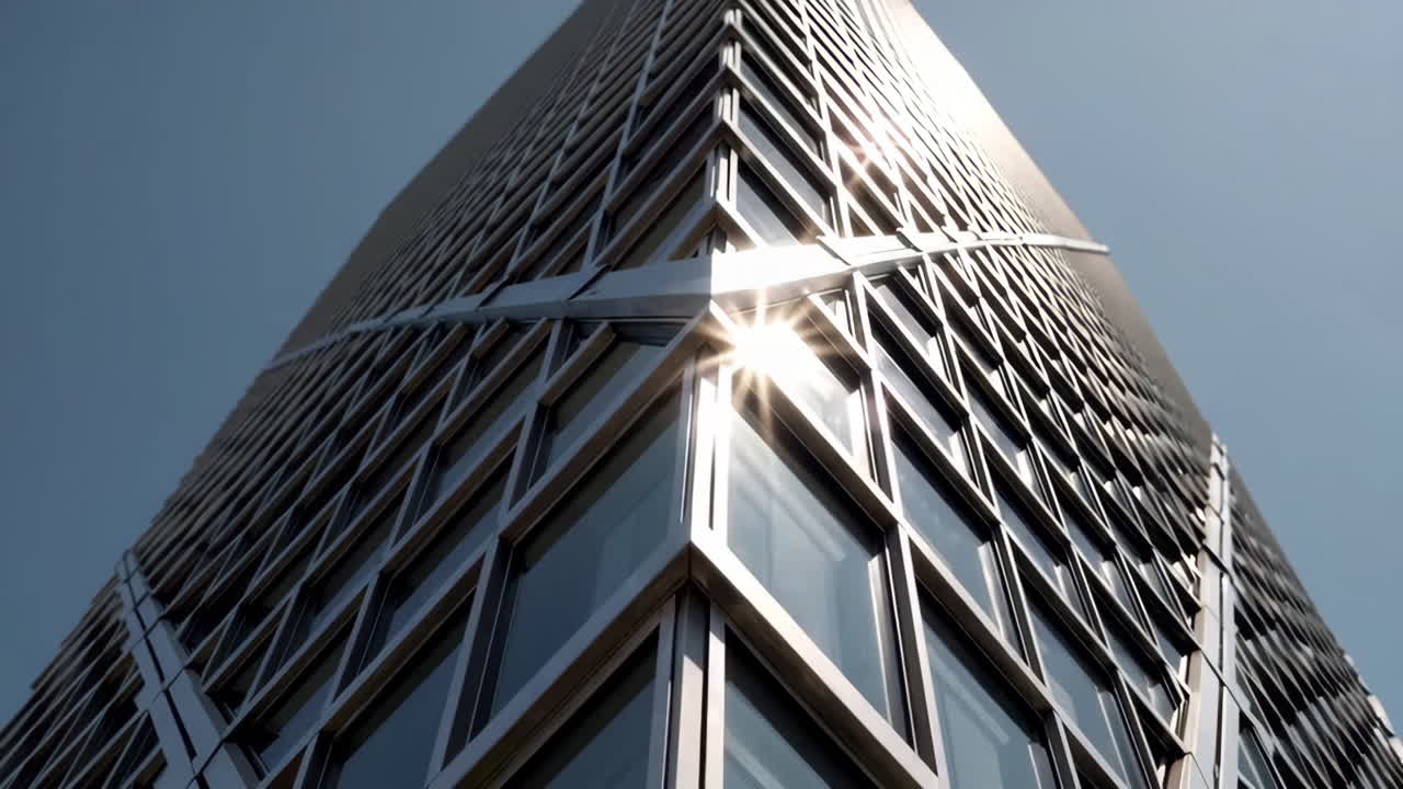 fachada moderna de un rascacielos