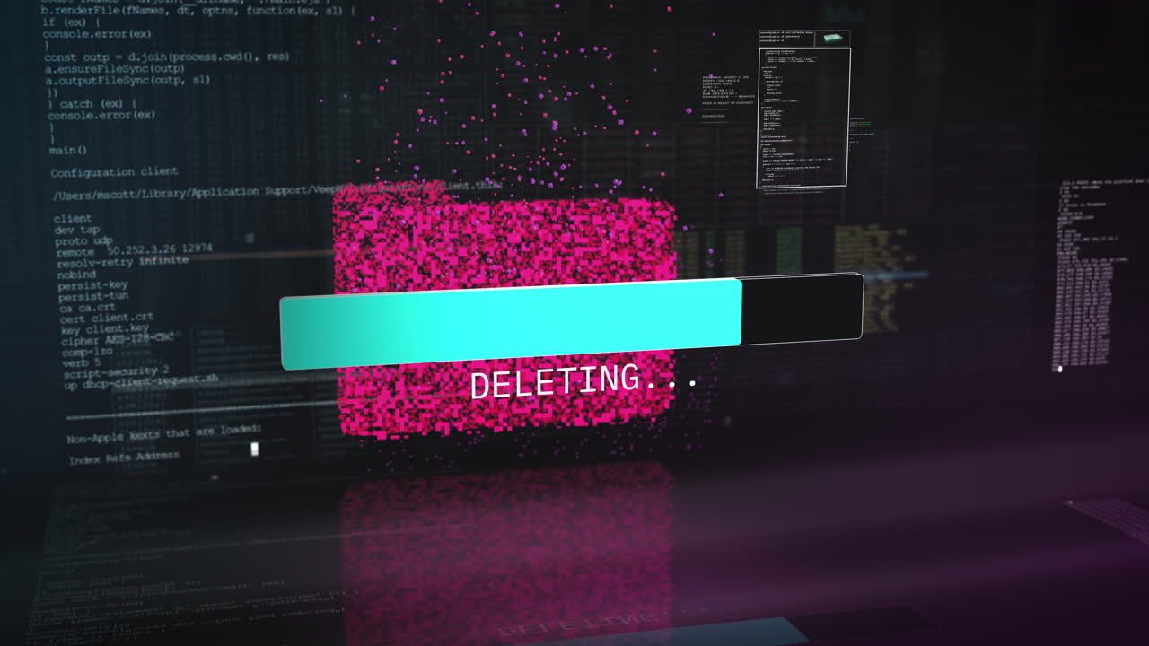 los datos confidenciales de seguridad se eliminan de las carpetas en la nube de la computadora
