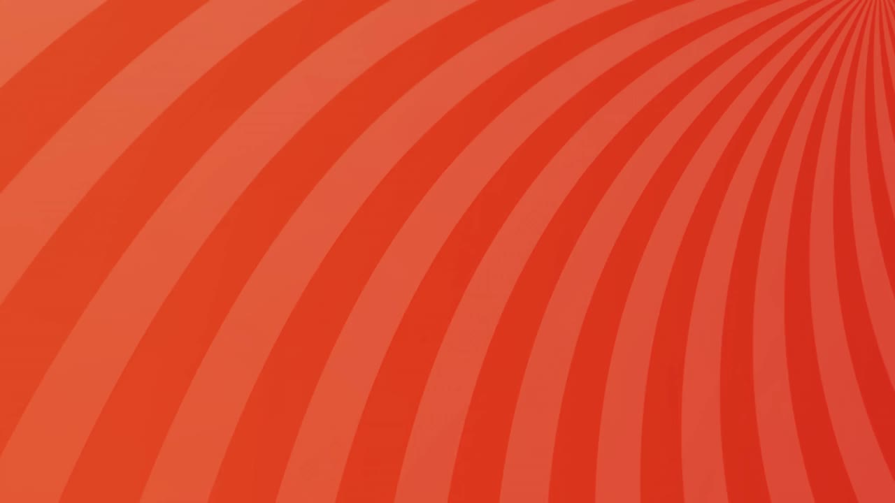 오렌지색 배경에 회전하고 움직이는 줄무 ⁇