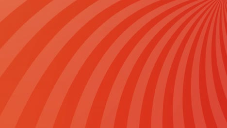 Stripes-rotating-and-moving-against-orange-background