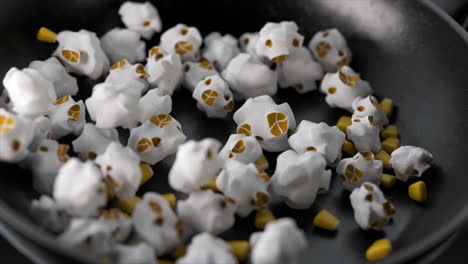 popcorn in a pan