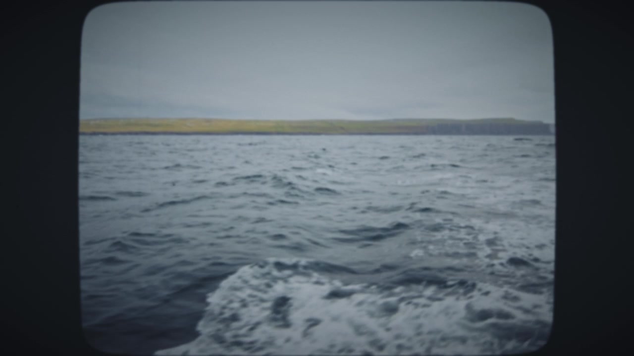 Big waves during a boat ride