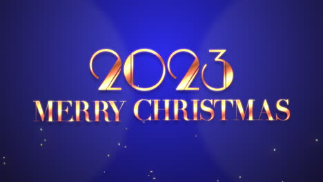 2023-years-and-Merry-Christmas-with-gold-glitters-in-blue-sky