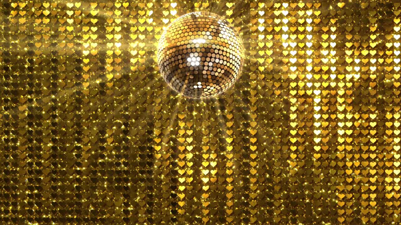 거울 공 디스코 조명 클럽 댄스 파티 반이는 배경
