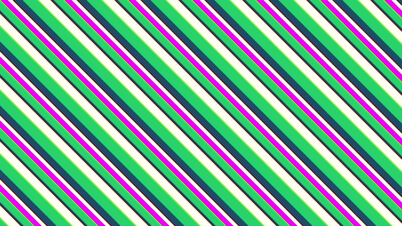 animación compuesta por rayas de colores intersectadas.