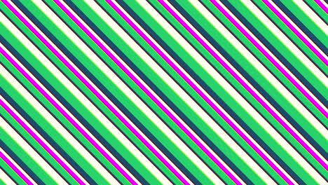 animation consisting of intersected colored stripes.