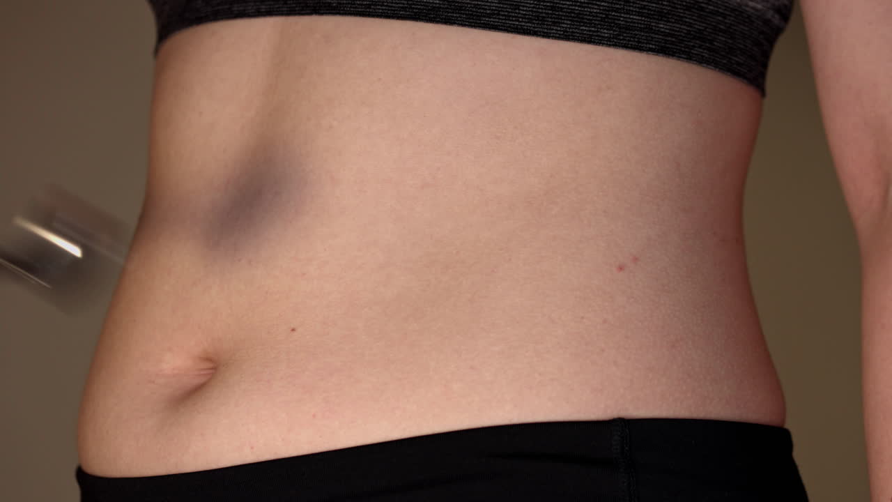 onda de choque, ondas de grasa en el estómago