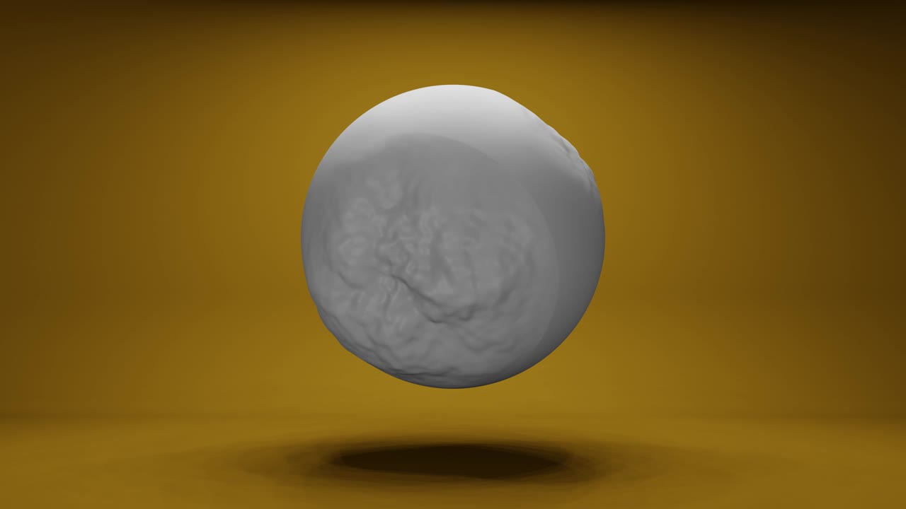 메타볼 3d 영상: 변형 유기 렌더링 블로브 현실적인 애니메이션: 유체 모양이 색의 배경에 분리되어 용해되는 액체 분자 분해 4k 비디오