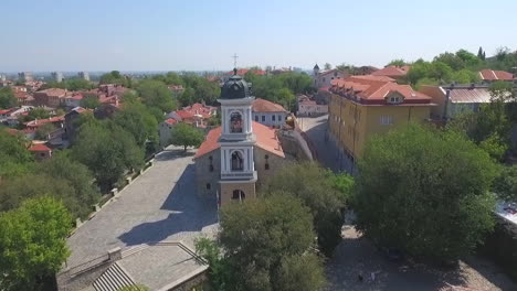 old church in bulgaria, town of plovdiv