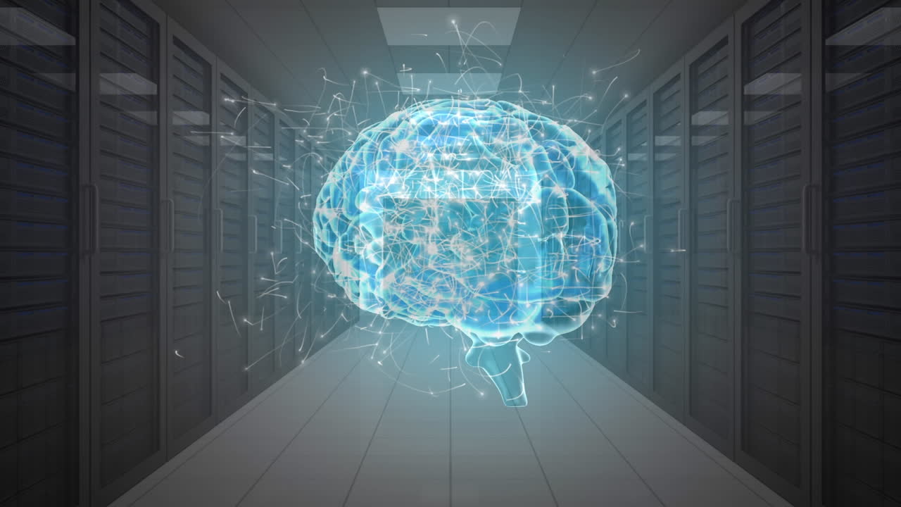 서버  ⁇ 에 있는 디지털 뇌
