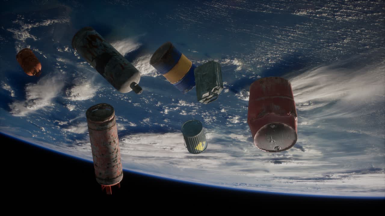 지구와 우주 대기의 오염