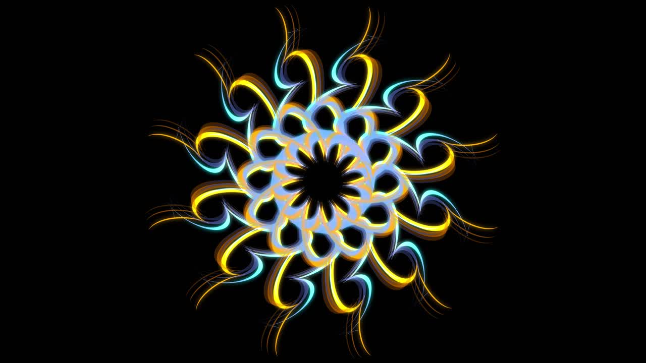 patrón circular abstracto