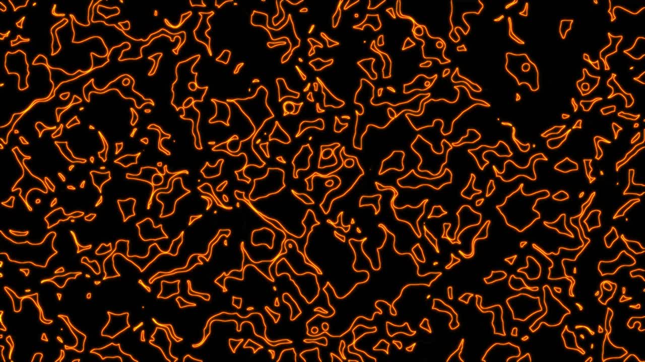 Abstract orange geometric seamless pattern background. Abstract Stripes Kaleidoscope Loop. Fast Psychedelic Colorful Kaleidoscope VJ background. Disco Abstract Motion Background. Kaleidoscope effect