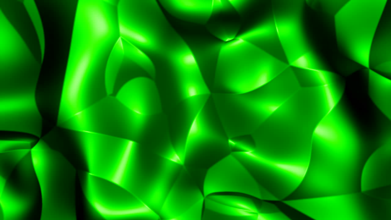 추상적인 녹색 기하학적 패턴