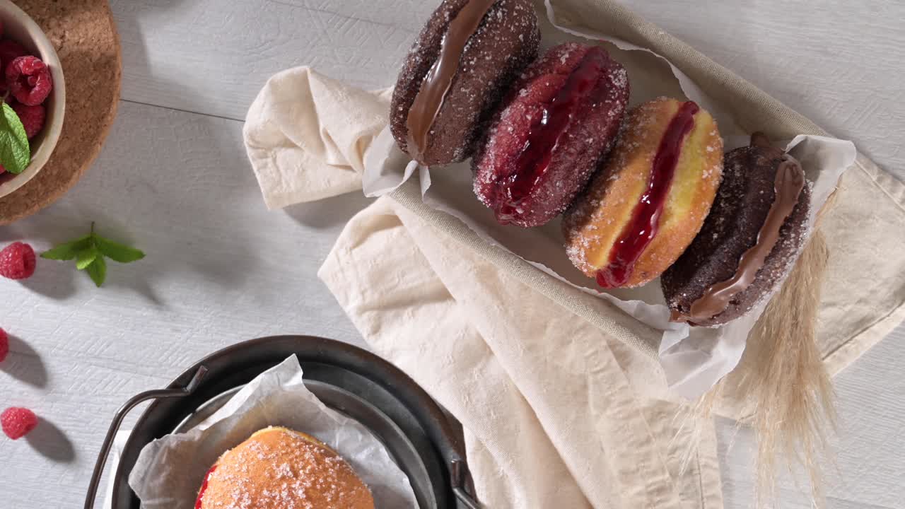 португальское жареное тесто с сахаром