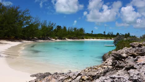 This-is-a-static-shot-of-a-beach-scene-on-Exuma-in-the-Bahamas