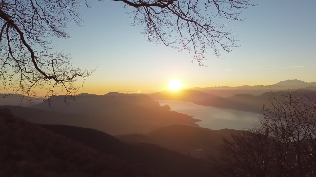 once upon a time there was a mountain where the sunset was called golden hour, in this place there was a young man, searcher and digital nomad or filmmaker that with his drone was dedicated liberty