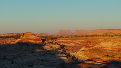 Bentonit-Hügelgebiet-In-Utah,-USA