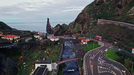 coastal village in madeira