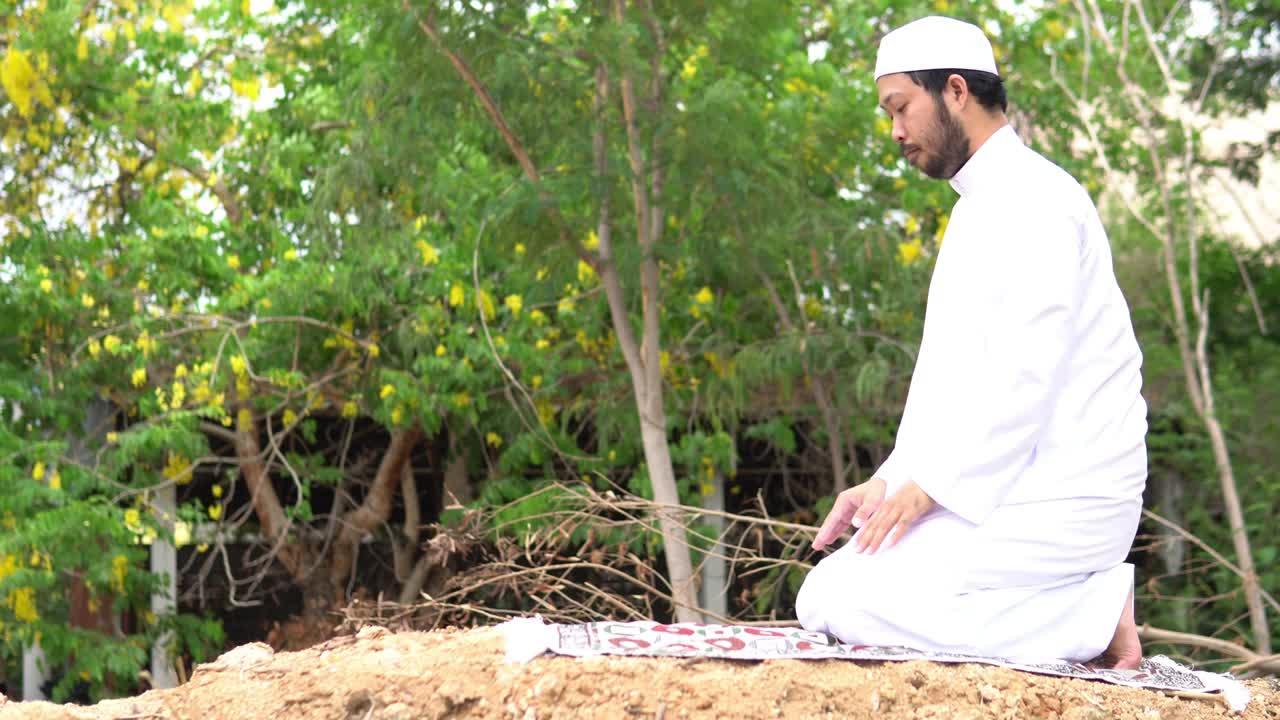 젊은 아시아 무슬림