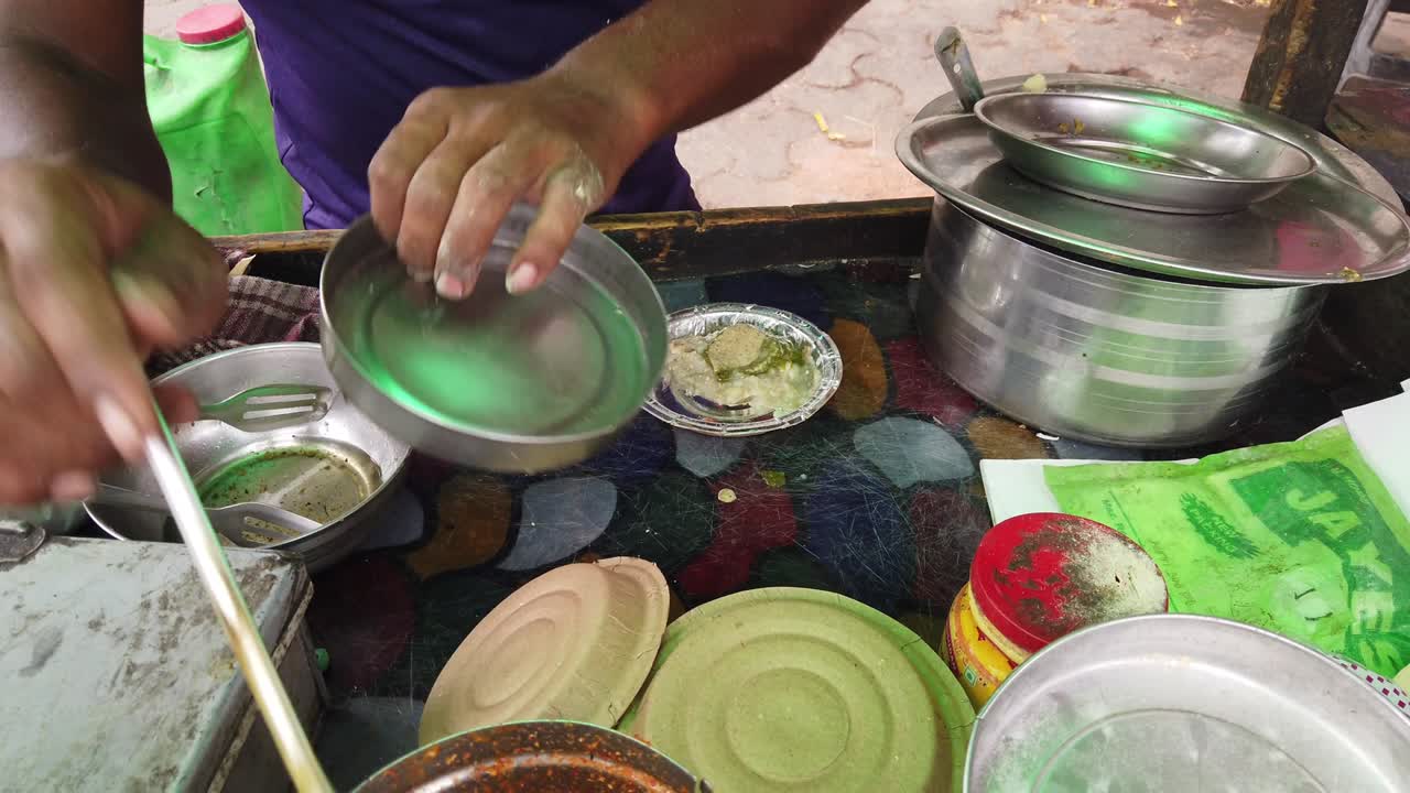 популярная и известная уличная еда из индии и юго-восточной азии