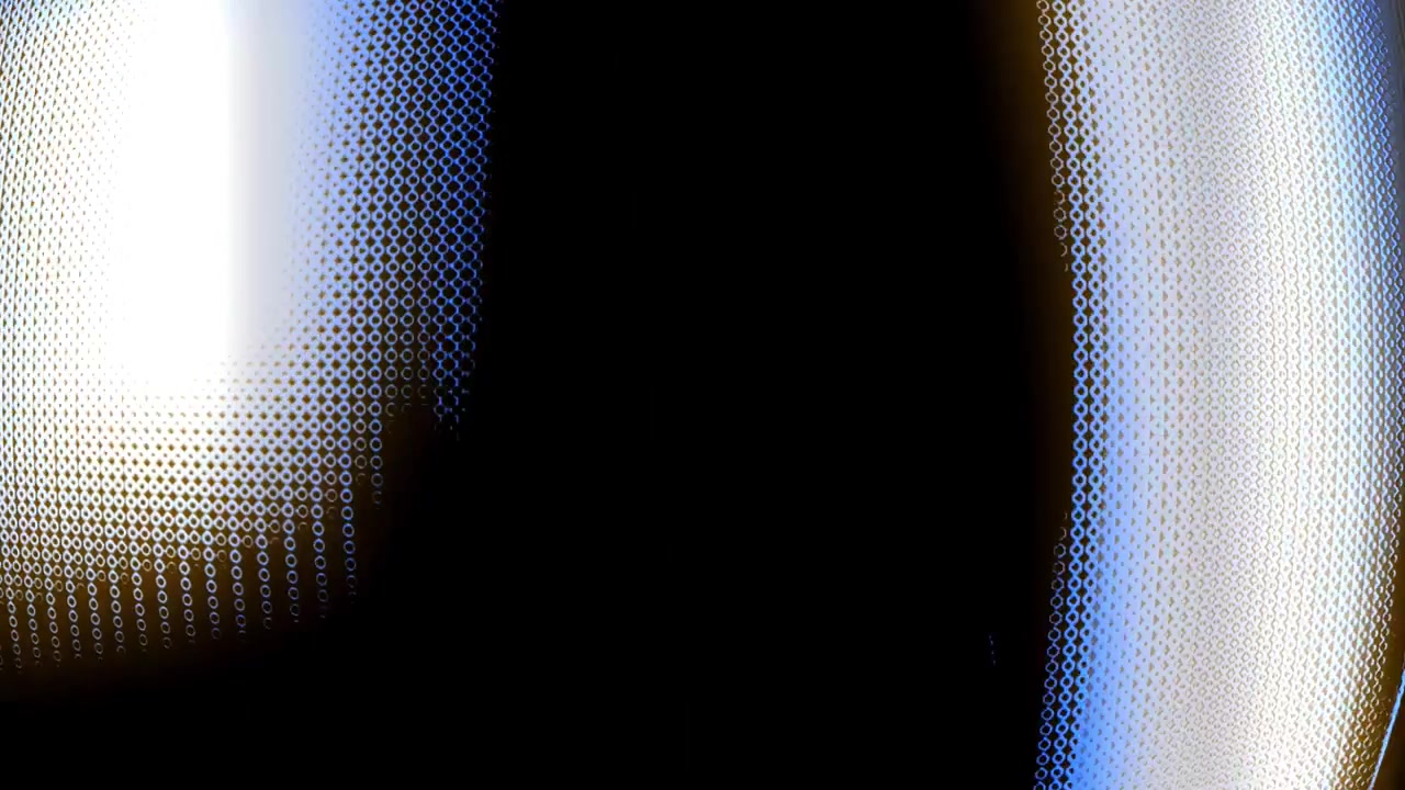 Abstract Light Patterns Moving Across a Textured Surface