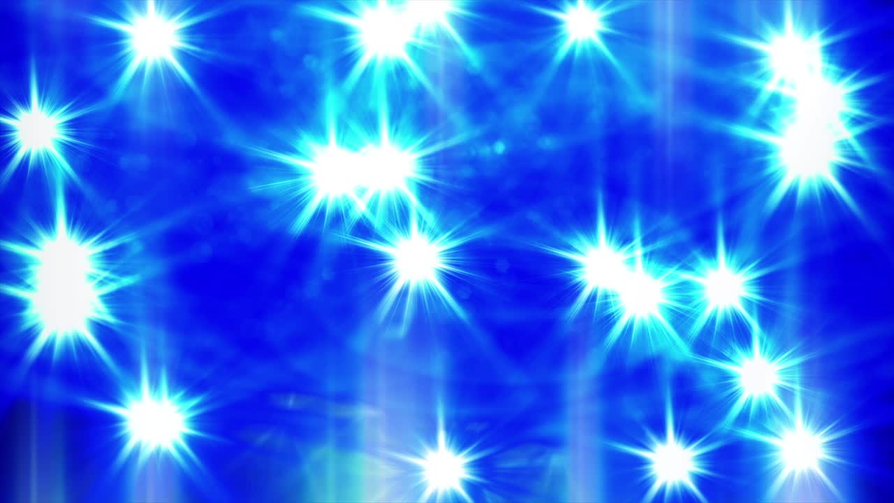 박이는 불빛, 불꽃 폭발