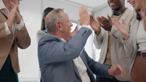 Success,-high-five-or-happy-businessman-with-stock