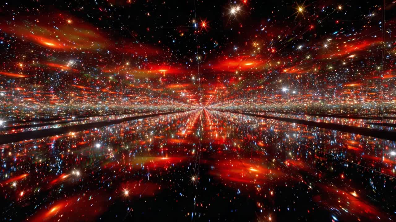 Captivating Cosmic Tapestry: A Stunning Display of Stars, Colors, and Patterns in an Infinite Galactical Landscape