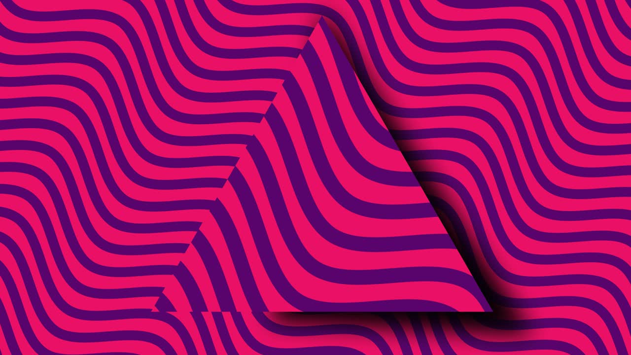 fondo de ornamento geométrico simétrico animado en 3d