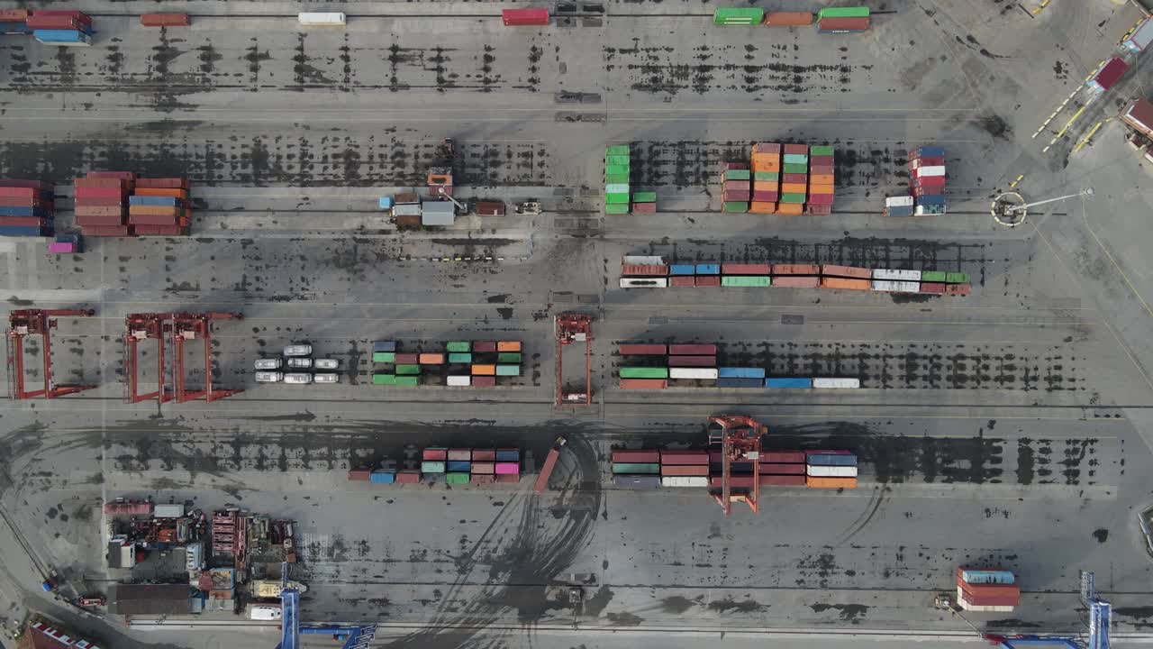 하렘 항구 드론 비디오 우스쿠다르 이스탄불