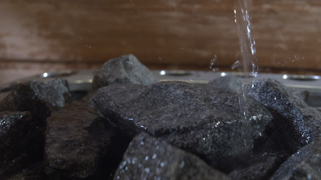 사우나 히터의 화성암