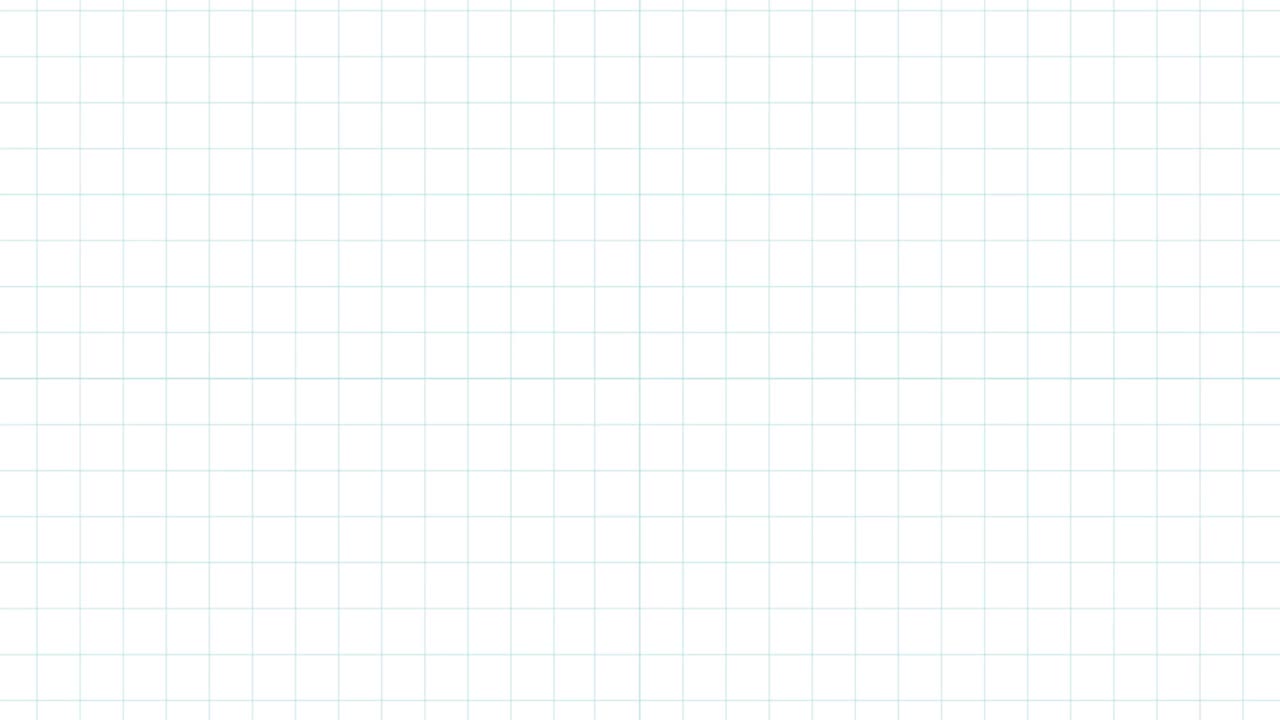 Science concept icons moving against square lined paper