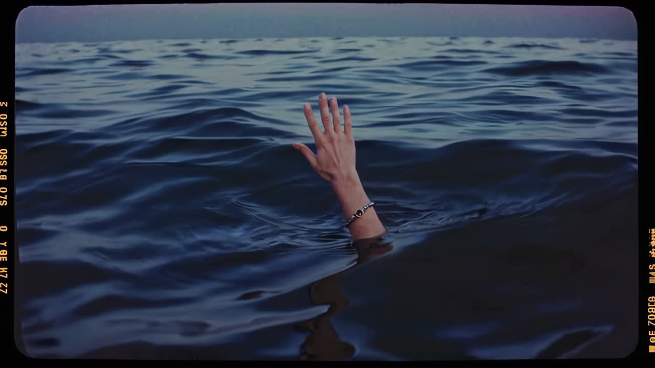 물 밖으로 는 손