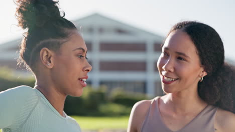 fitness, lgbt and couple of friends outdoor