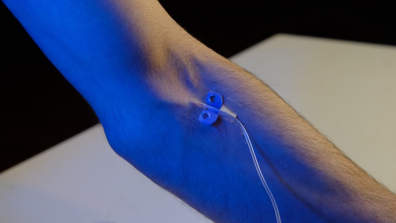 cinta de suero de enfermera