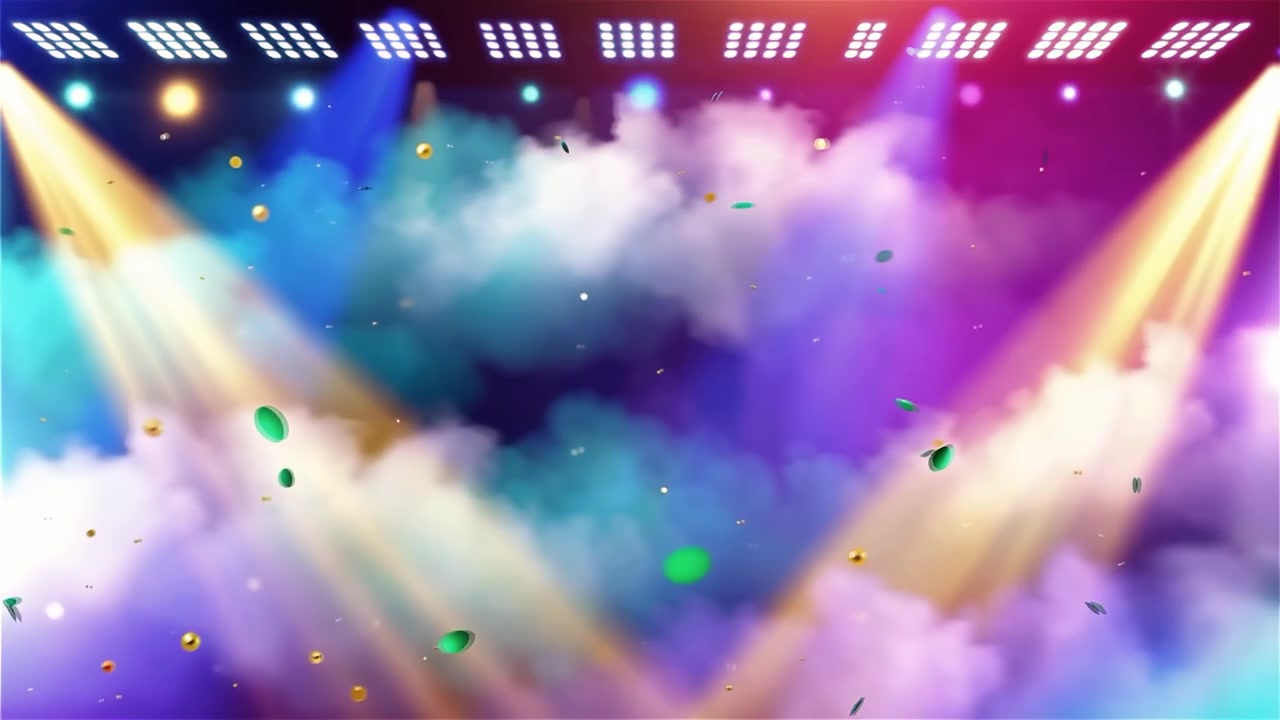Fundo Cristão de Adoração com Luz Celestial
