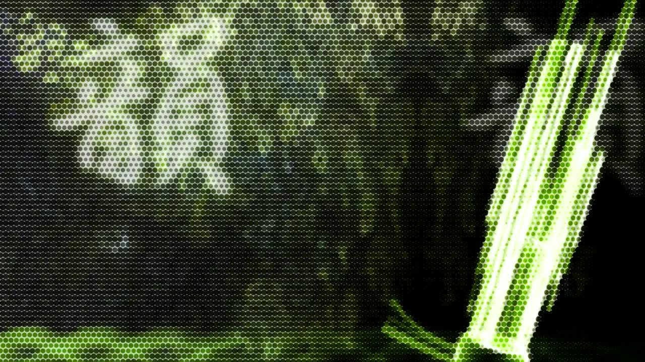 fondo animado en movimiento que muestra estilo de matriz palabras generadas al azar letras números fuentes caracteres y símbolos